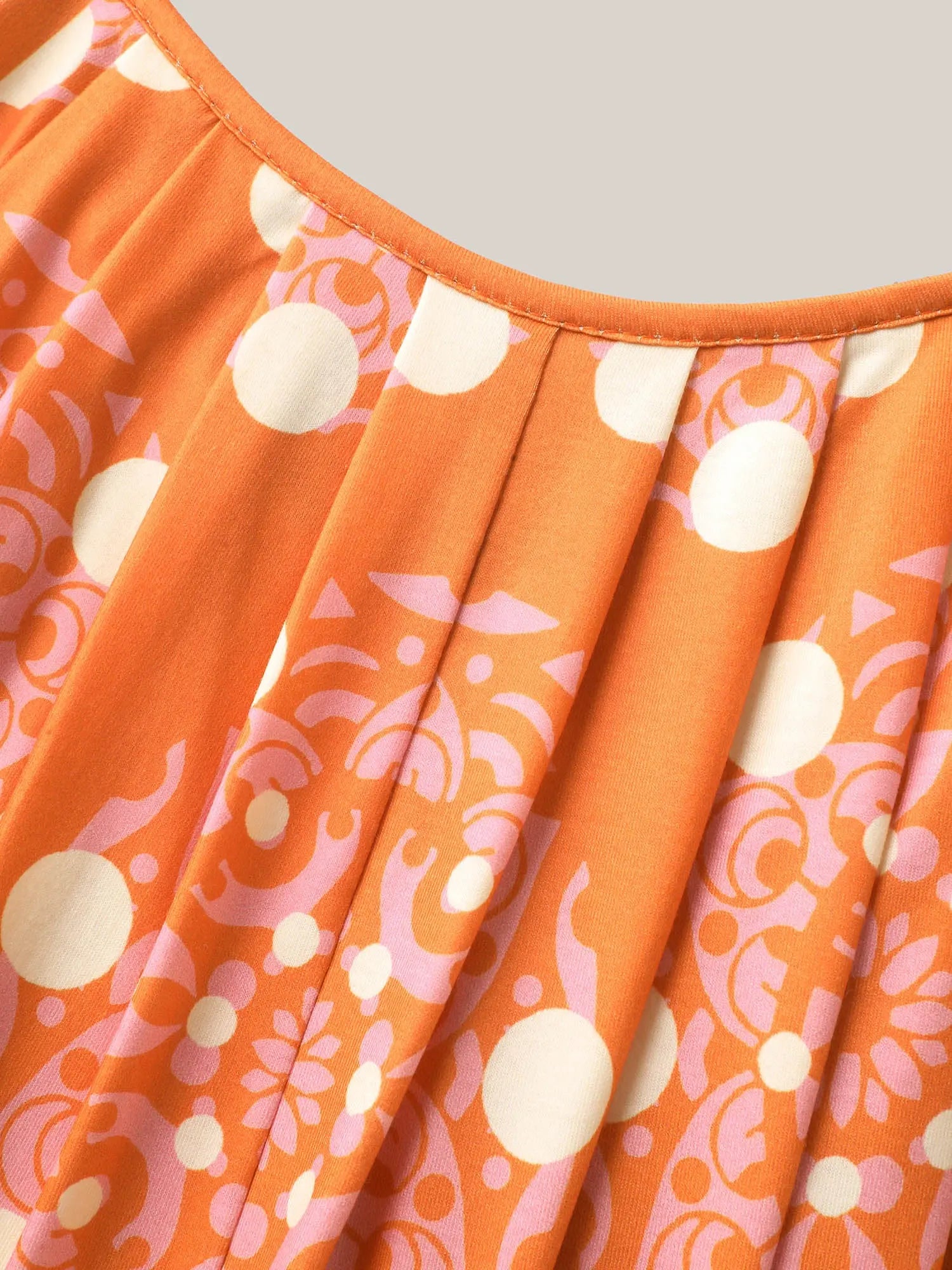 Zenvaler Sunkissed Floral Batik Maxi Dress for Women