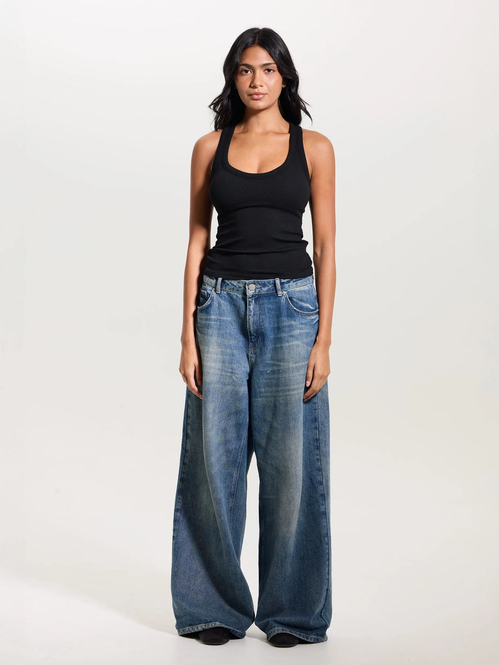 Ribbed Scoop Racerback Brami Soft Stretchy