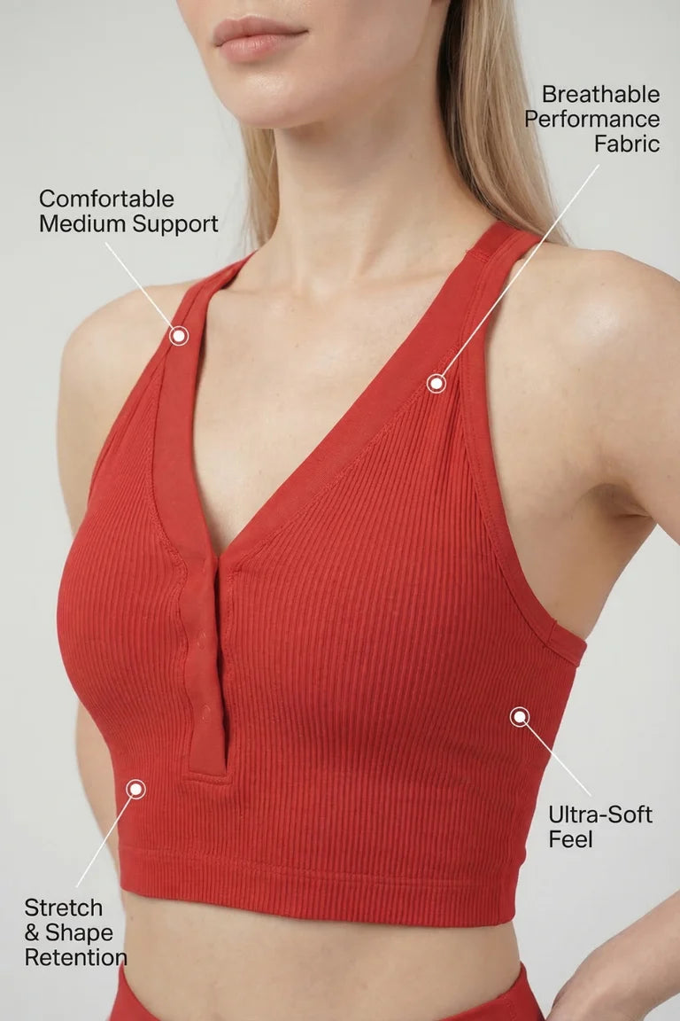 Racerback Sports Bra